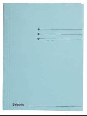 Esselte Manila bed met 3 flappen - 50 stuks