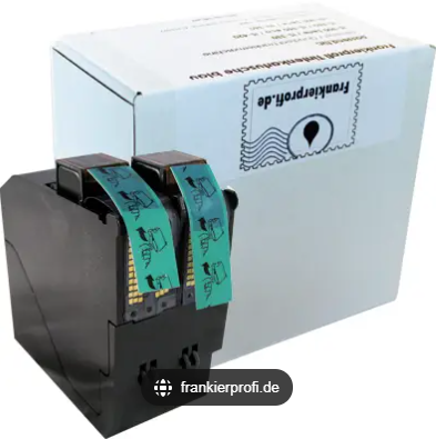 Blauwe inkt voor Ms 250 frankeermachine