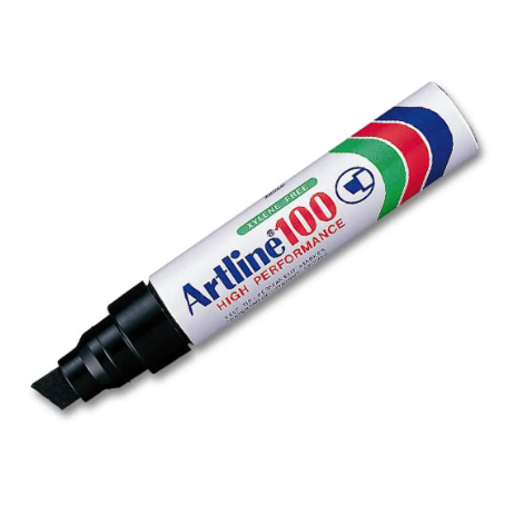 Artline 100 Marker - Chiseled tip 12 mm