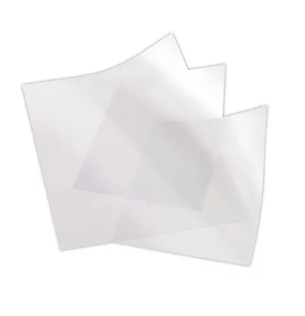 100 Couvertures A4 fines et transparentes en PVC
