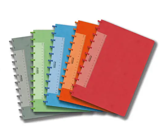 Cahier couverture carte ADOC A4, 5x5, 144 pages