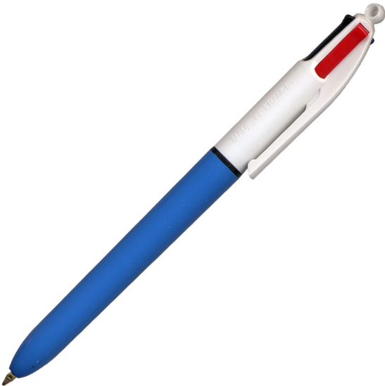 Stylo bille 4 couleurs - Écriture moyenne - BIC