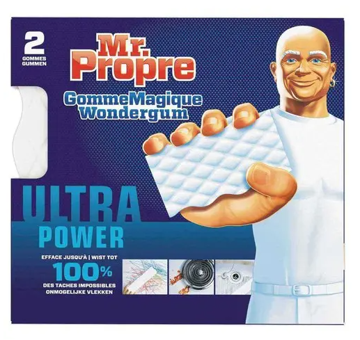 2 Ultra Power Magic Erasers - MR PROPRE