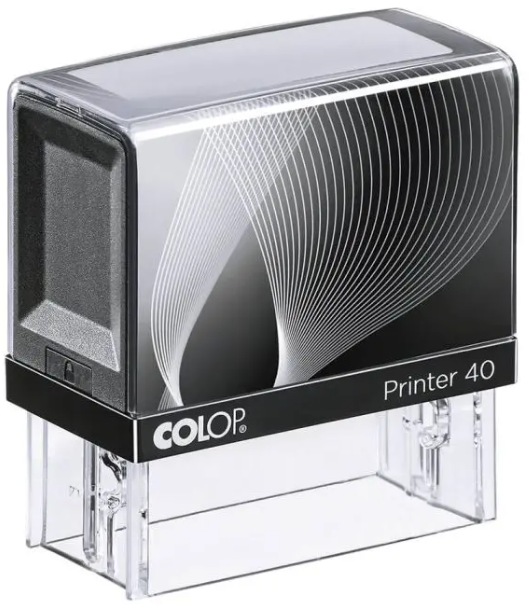 Tampon encreur Printer P40 COLOP + Encre couleur