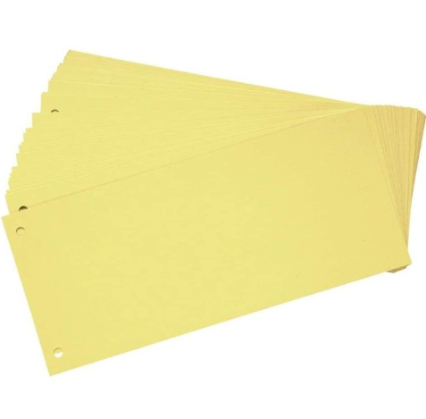 Intercalaire rectagulaire 105 x 240 mm (100 unites)