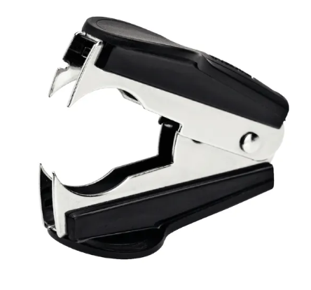 Pull out the staple