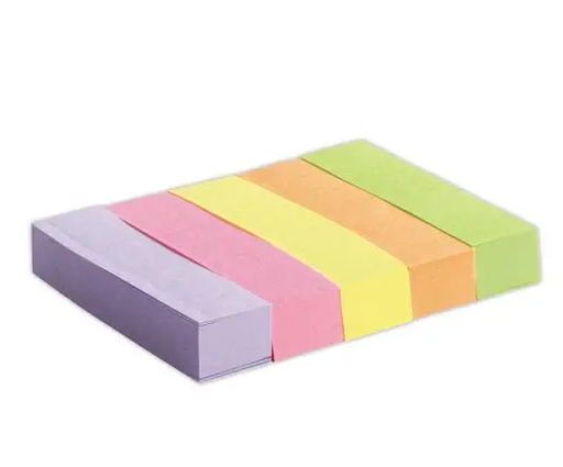 500 Marque-pages en papier - Couleurs - POST-IT