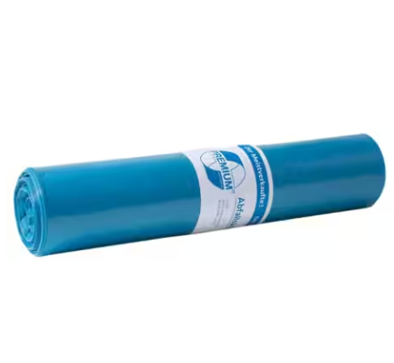 Sac-poubelle DEISS 120 L Bleu HDPE 37 microns 25 Unités