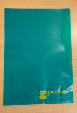 100 Pochette en plastique 2 ouverture Ziegler
