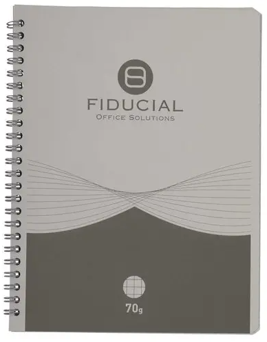 Cahier à spirales ligné A5 80g