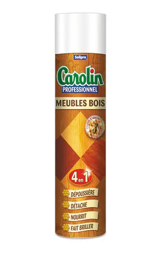 Aérosol cire bois - 750 ml - CAROLIN