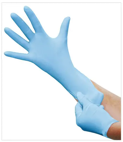 100 Gants en nitrile non poudrés