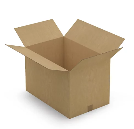 Caisse brune - simple cannelure 56x36x32 cm