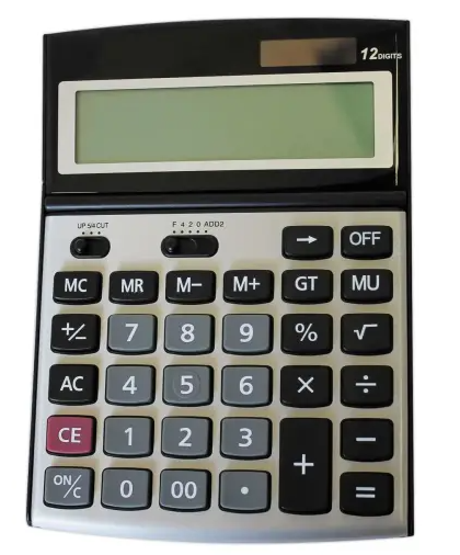 Grande calculatrice de bureau G12 - ACCESS
